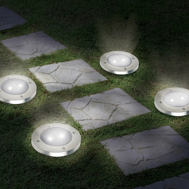 CaliCosy Set van 4 zonne-led-lampen voor de tuin 2928891 large