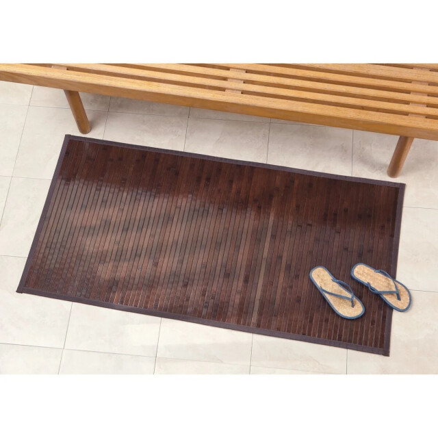 CaliCosy Bruin mokka bamboe badmat 122 x 61 cm 2929223 large