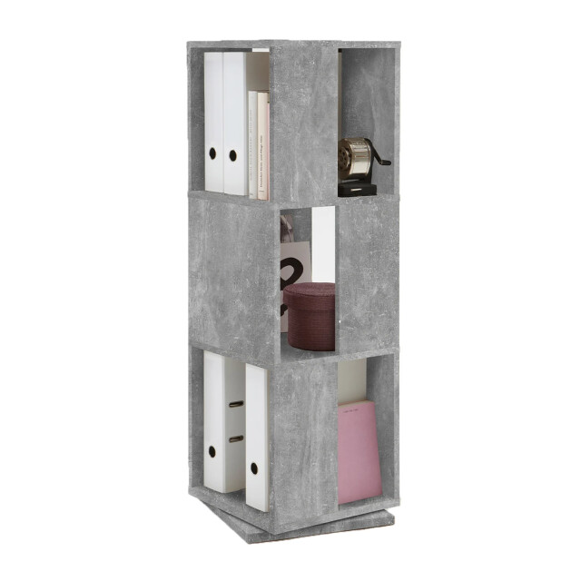 CaliCosy Draaibare boekenkast 3 compartimenten h108 cm tower 2936977 large