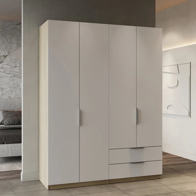 CaliCosy Kast met 4 deuren en 2 laden ghost l157,3 cm 2937817 large
