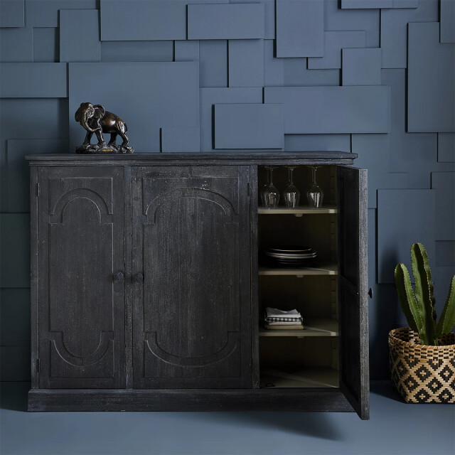 Signature Buffet 3 deuren in hout l160 x h123cm gaspard 2932032 large