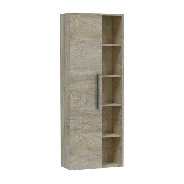 CaliCosy Hangende kolomkast met 1 deur en 5 opbergvakken h135 cm 2930512 large