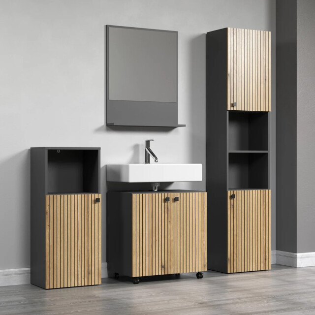 CaliCosy Onderkast met wielen, 2 deuren l60 cm purebliss 3042304 large