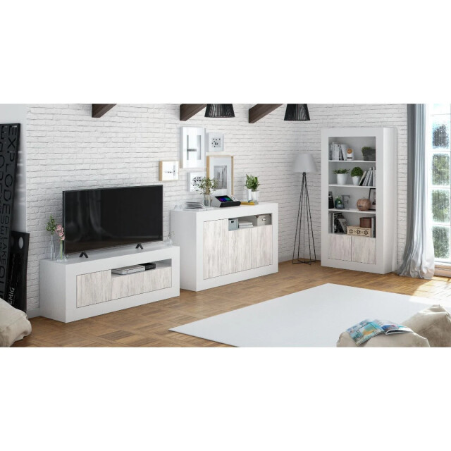CaliCosy Tv-meubel design 3 deuren baltik l139 cm 2930352 large