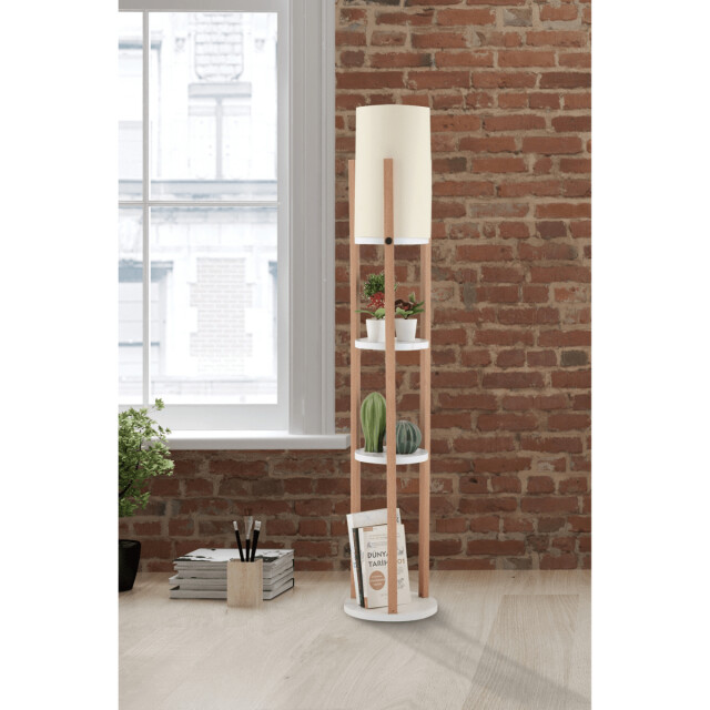 CaliCosy Lamp met 3 ronde planken h135 cm circle 3042265 large