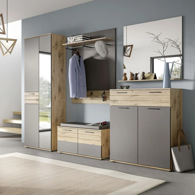 CaliCosy Schoenenkast met 1 lade en 2 deuren l90 cm mason 2951206 large