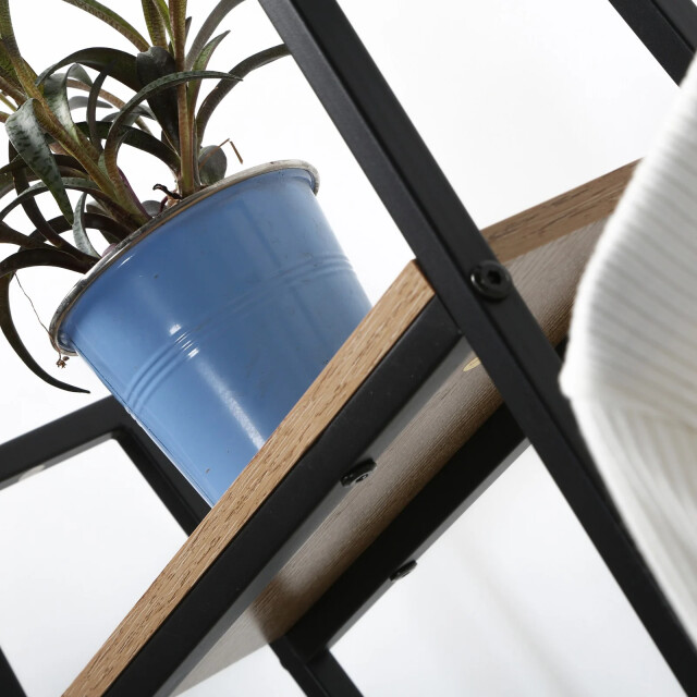 CaliCosy Garderobekast 1 lage plank met 4 planken h160cm lexie 2929793 large