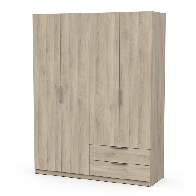 CaliCosy Kast met 4 deuren en 2 laden ghost l157,3 cm 2937818 large