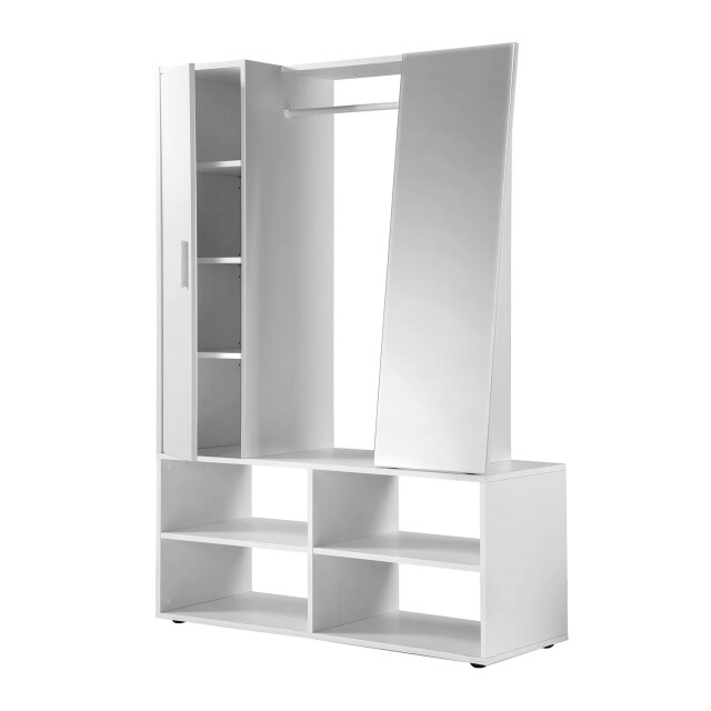 CaliCosy Garderobe met 1 deur 1 spiegel auma l105 x h151,3 cm 2930033 large