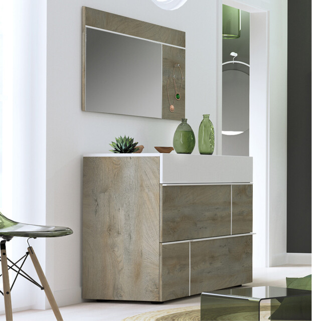 CaliCosy Moderne ladekast met 3 laden l120 cm prado 2937118 large