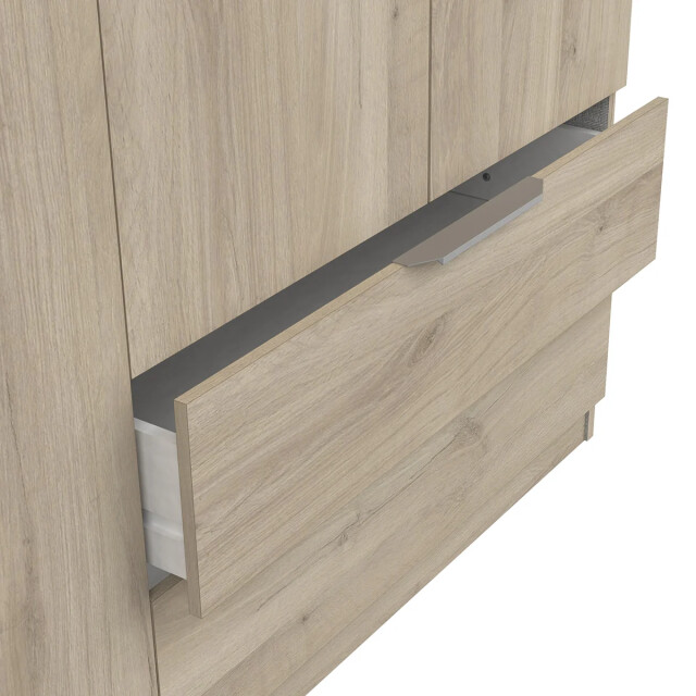 CaliCosy Kast met 4 deuren en 2 laden ghost l157,3 cm 2937818 large