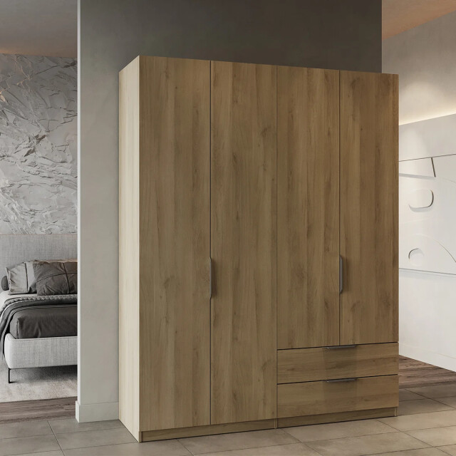 CaliCosy Kast met 4 deuren en 2 laden ghost l157,3 cm 2937818 large