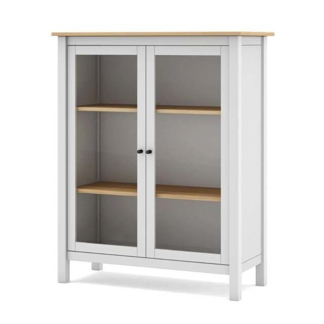 CaliCosy Vitrinekast 2 deuren l90 x h110 cm misti 2937378 large