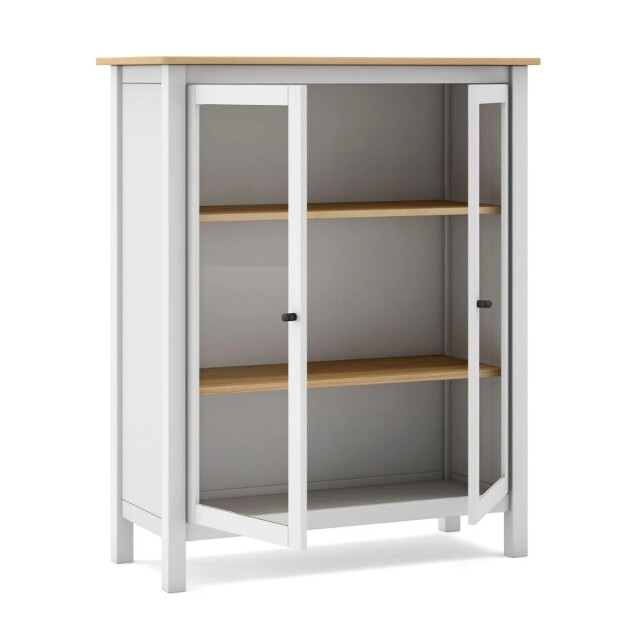 CaliCosy Vitrinekast 2 deuren l90 x h110 cm misti 2937378 large