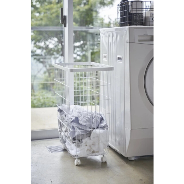 CaliCosy Wasmand op wieltjes van metaal h56.5cm 2936739 large
