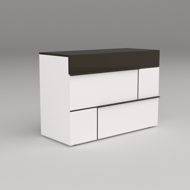 CaliCosy Moderne ladekast met 3 laden l120 cm prado 2937119 large