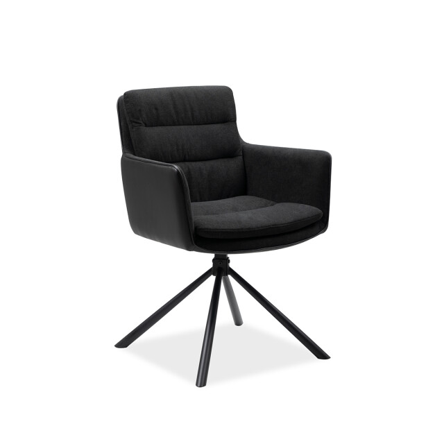 CaliCosy Set van 2 zwarte stoelen l63 cm logan 2929515 large