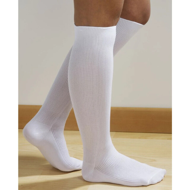 CaliCosy Paar anti-vermoeidheidssokken witte kleur 2928574 large
