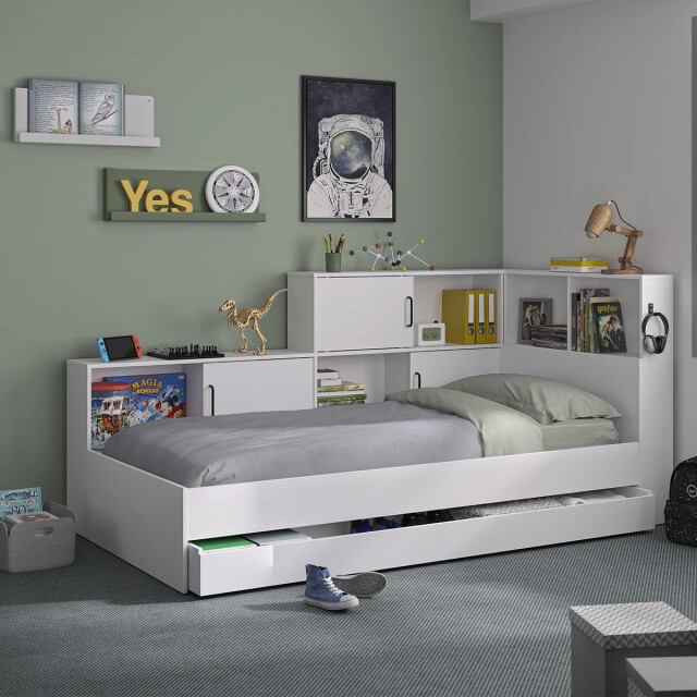 CaliCosy Bed met opbergruimte 90x200 cm erwan 2937599 large