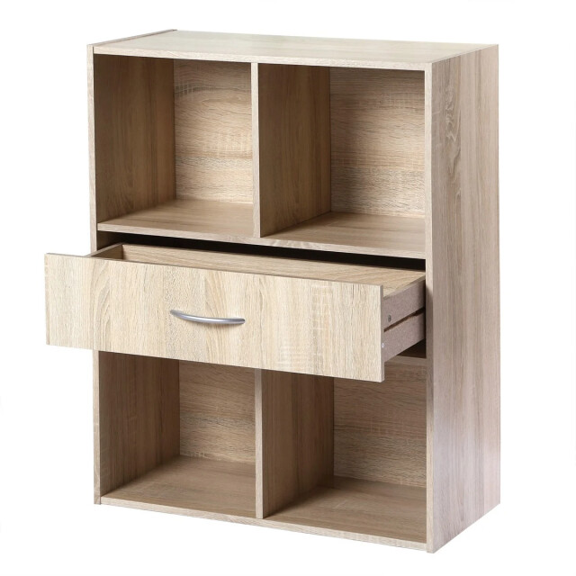CaliCosy Opbergplank met 4 compartimenten en een lade 2936819 large