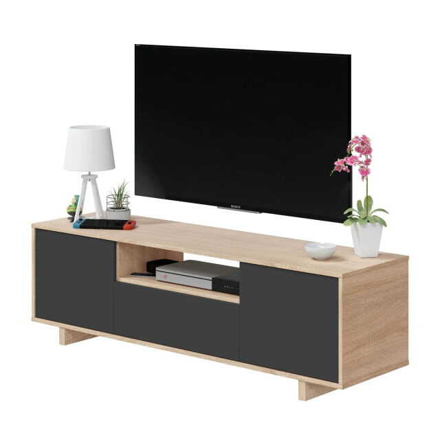 CaliCosy Tv-meubel 3 deuren + 1 opbergvak zaira l150 cm 2937400 large
