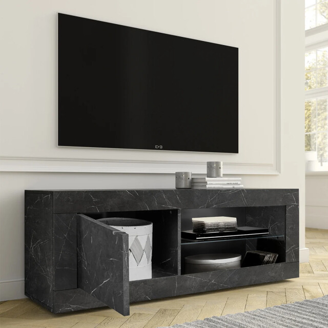 CaliCosy Kleine tv-meubel 1 deur zonder verlichting initial l140 cm 2937340 large