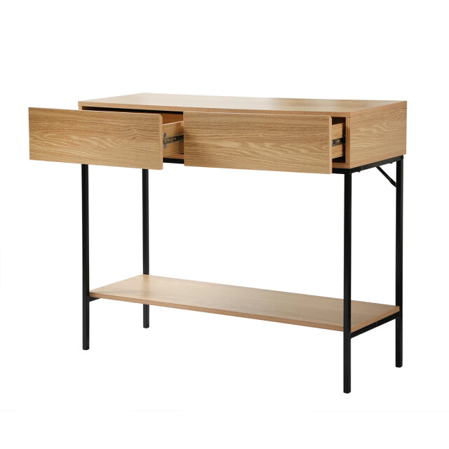 CaliCosy Console 2 laden 1 plank houten decor l100 x h80 cm 2930235 large