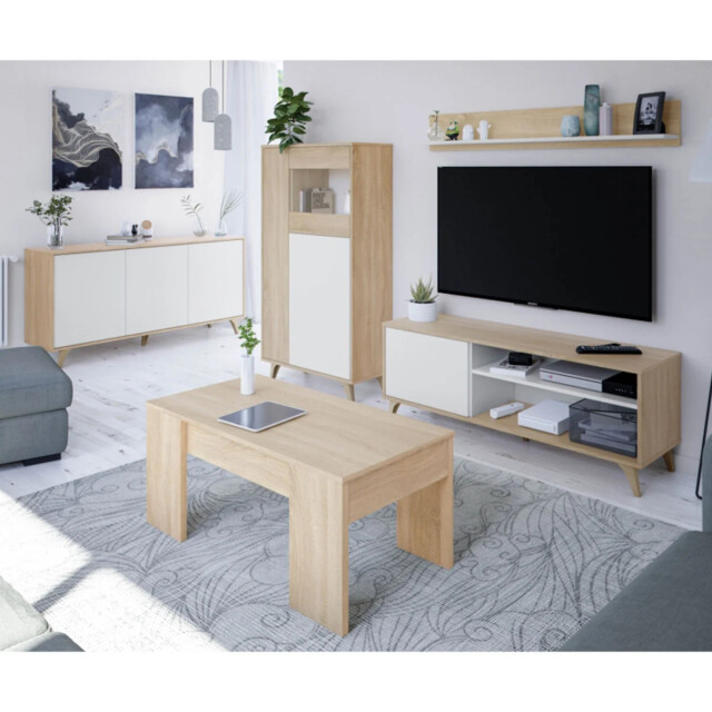CaliCosy Tv-meubel en wandplank l135 cm kikua plus 2929835 large