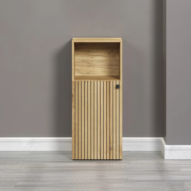 CaliCosy Lage badkamerkast met 1 deur en 1 open vak l40 cm purebliss 3042307 large
