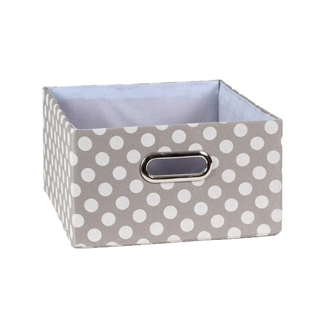 CaliCosy Grijze stoffen lade met witte stippen 2928337 large
