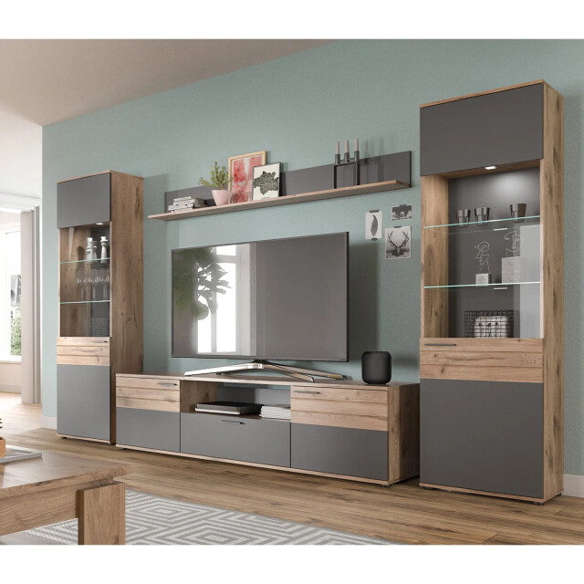 CaliCosy Tv-meubel met 2 deuren en 1 nis l194 cm mason 2951210 large