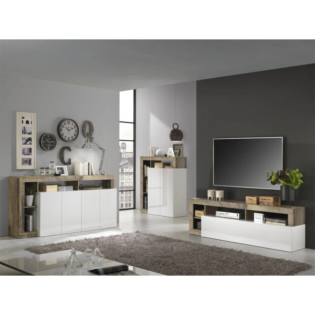 CaliCosy Meubel tv 1 neerklapbare deur l184 cm frankfurt 2937350 large