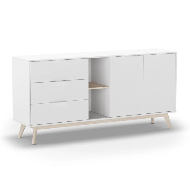 CaliCosy Buffet 2 deuren, 2 nissen en 3 laden l165 cm campus 2930290 large