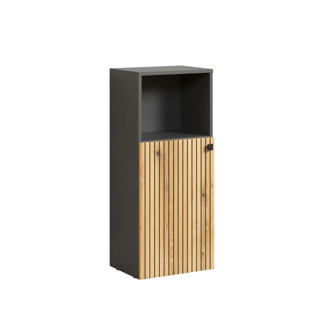 CaliCosy Lage badkamerkast met 1 deur en 1 open vak l40 cm purebliss 3042308 large