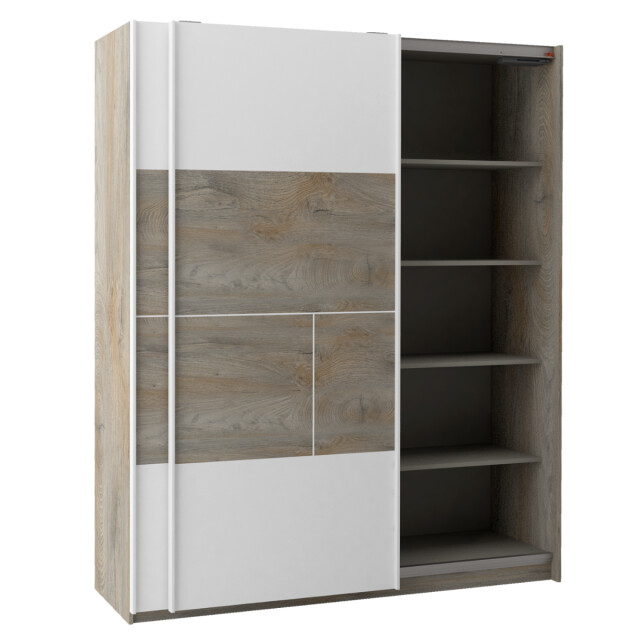 CaliCosy Kledingkast met 2 schuifdeuren l180 x h215 cm prado 2937601 large