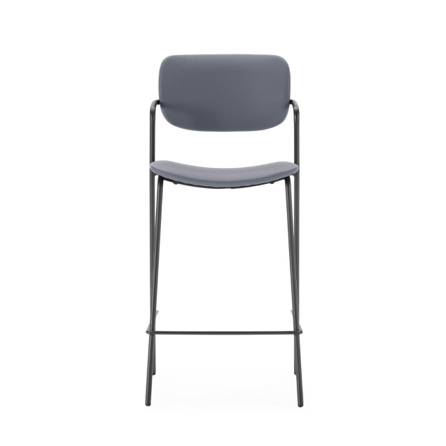 CaliCosy Set van 2 krukken met zwarte metalen poten h66 cm maika 3079154 large