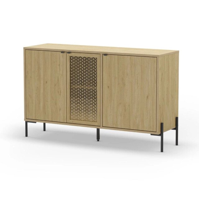 CaliCosy Buffet 3 deuren en metalen poten l120 cm inca 2930296 large