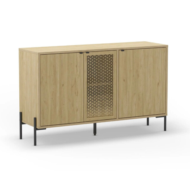 CaliCosy Buffet 3 deuren en metalen poten l120 cm inca 2930296 large
