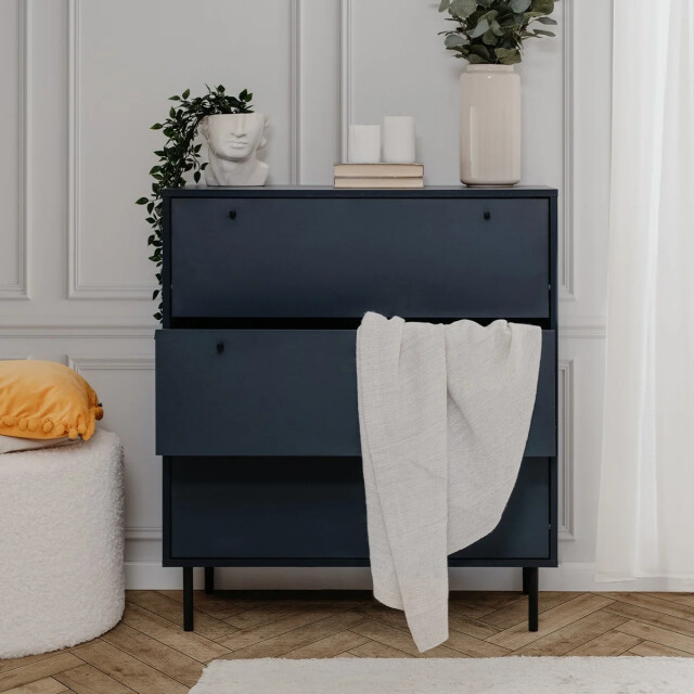 CaliCosy Commode 3 tiroirs l80 cm bogota 3042283 large