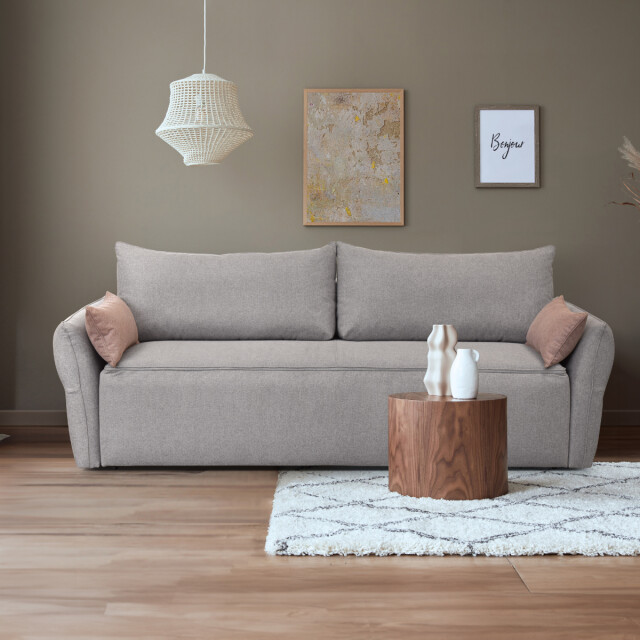 CaliCosy Slaapbank 3-zits in stof l238 cm lagos 3156465 large
