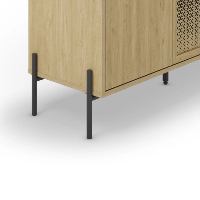 CaliCosy Buffet 3 deuren en metalen poten l120 cm inca 2930296 large