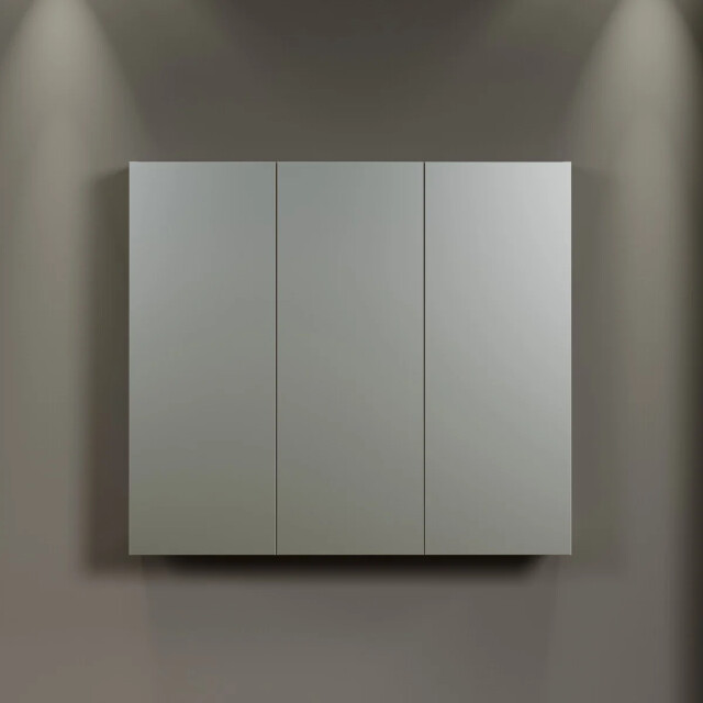 CaliCosy Badkamerkast met spiegel en 3 deuren l90 cm purebliss 3044868 large