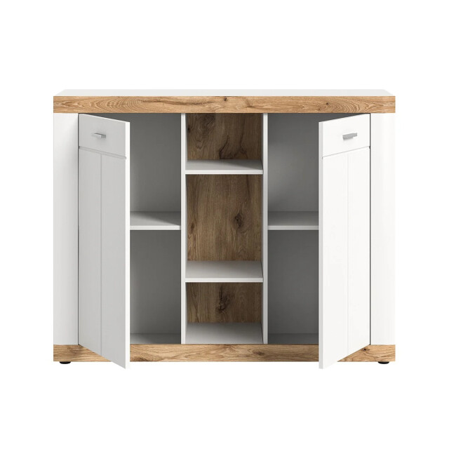 CaliCosy Hoge kast met 2 deuren en 3 nissen h131 cm laredo 2951204 large