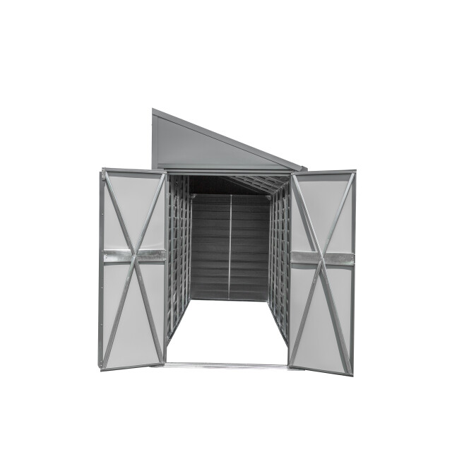 Spacemaker Yardsaver metalen gereedschapsschuur aanbouw 124x203x208 cm 3169349 large