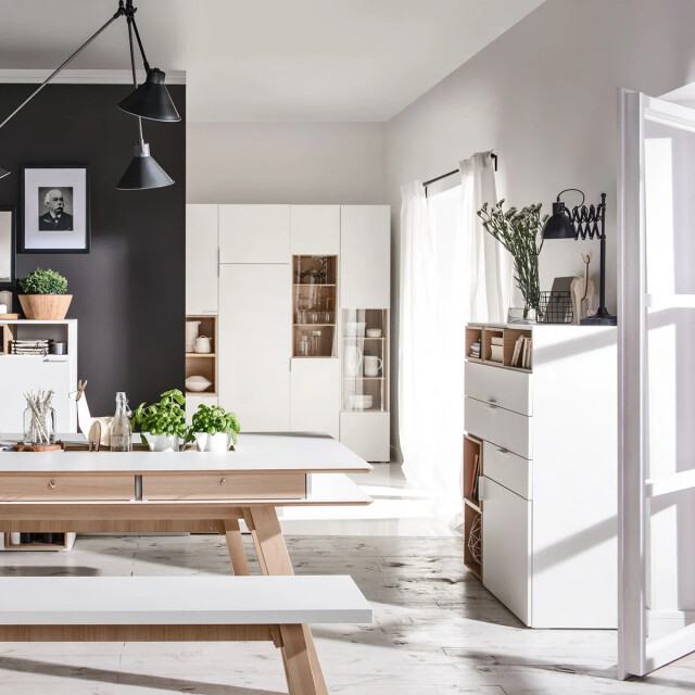 CaliCosy Design dressoir met 3 laden en 1 deur l99,5 cm 4you 2931817 large