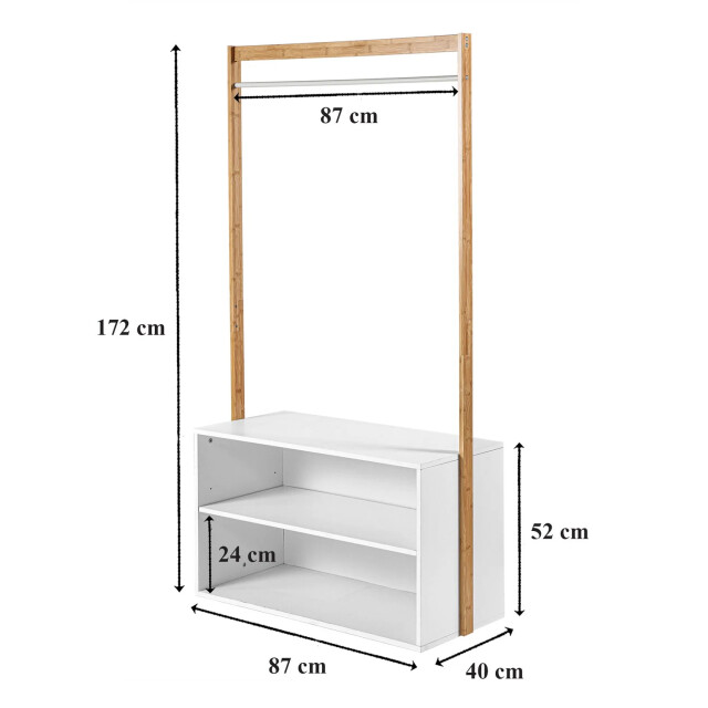 CaliCosy Entree garderobe met opbergruimte 2929597 large