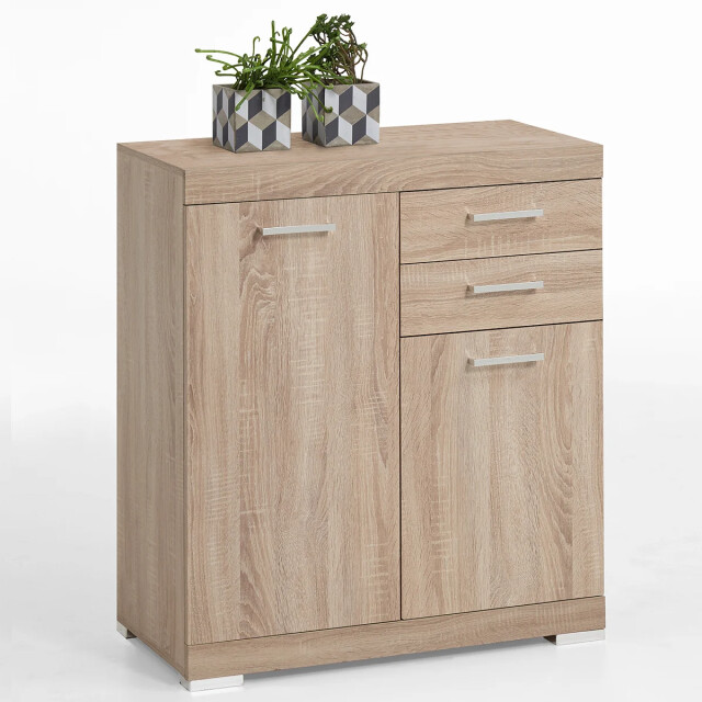 CaliCosy Dressoir met 2 deuren en 2 laden l80cm bristol 2937002 large