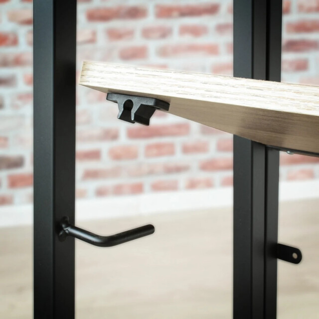 CaliCosy Opvouwbare plank 4 niveaus industriële stijl 2936782 large