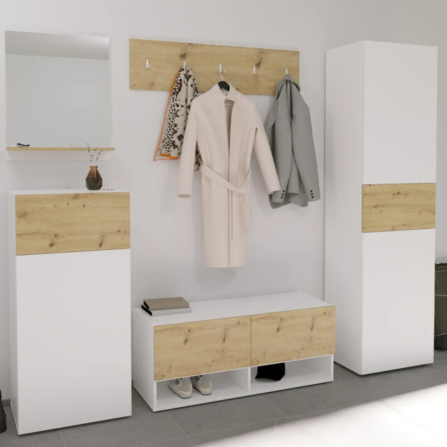 CaliCosy Etagère 1 deur 1 lade belm 2 l55 x h115 cm 2930037 large