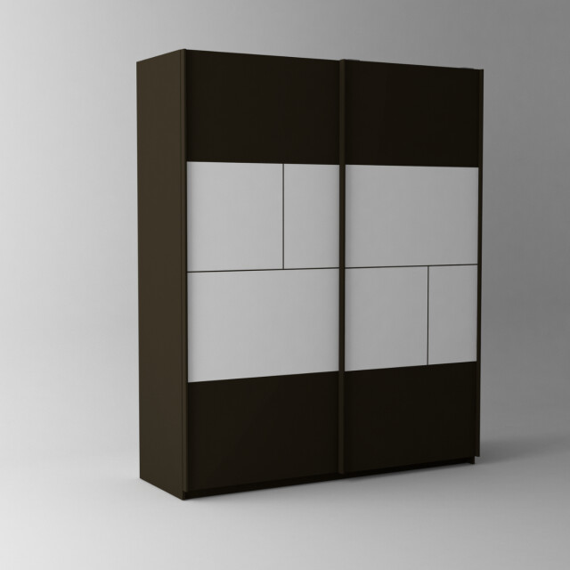 CaliCosy Kledingkast met 2 schuifdeuren l180 x h215 cm prado 2937602 large